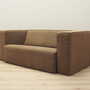 Vintage Sofa Textil Braun 1980er Jahre 2