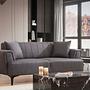 Hamlet 2-seater sofa dark grey 1