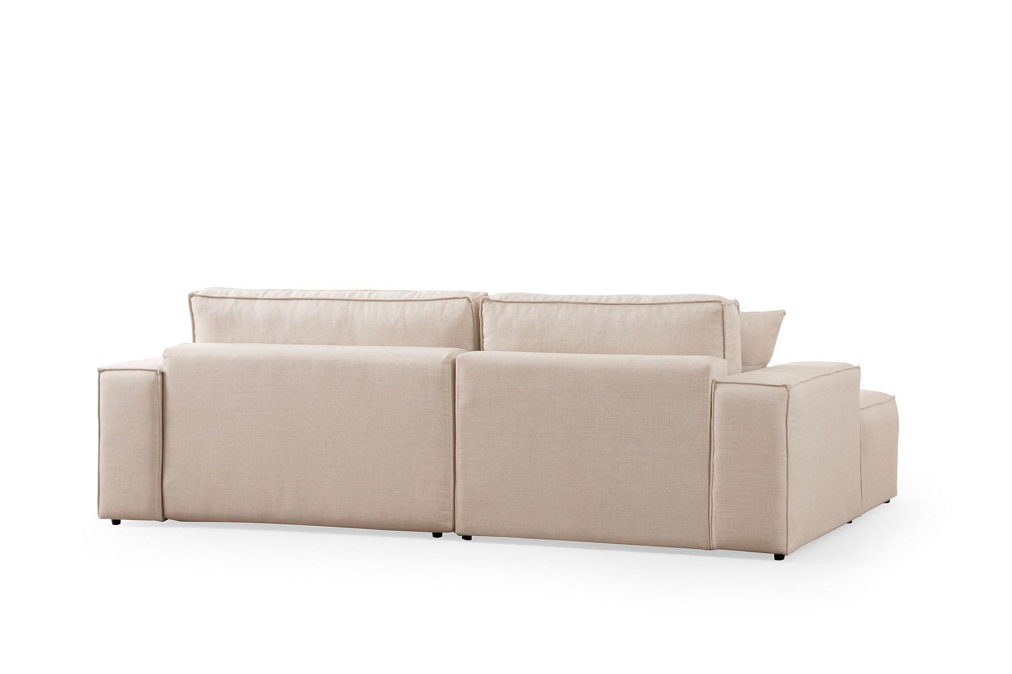 Pirlo Corner Sofa Left Ecru 7