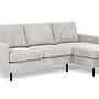 3-seater sofa CL L+R RIB Cream 10