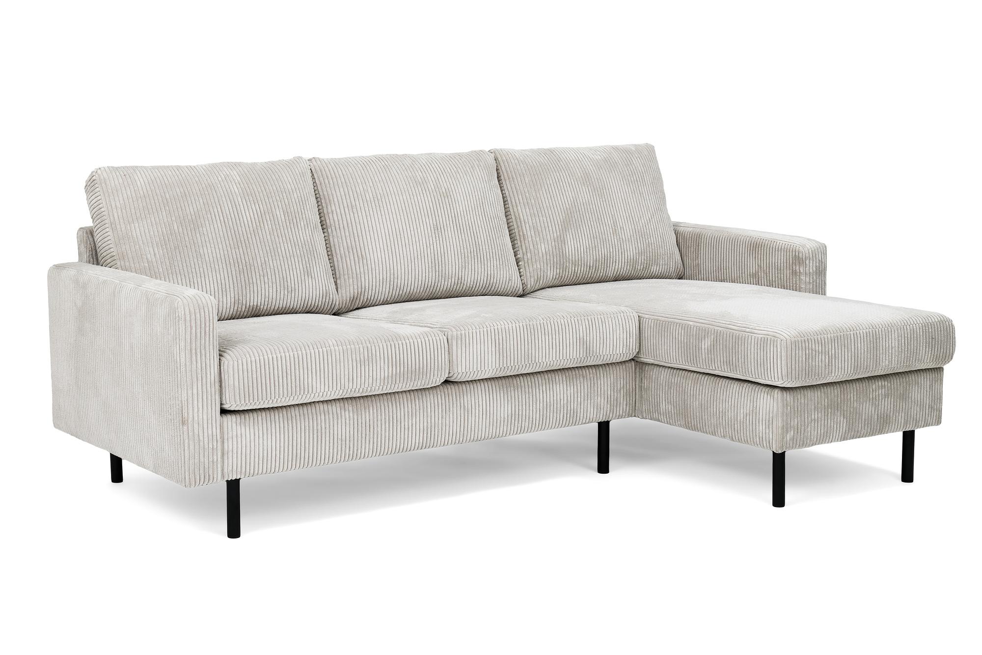 3-seater sofa CL L+R RIB Cream 10