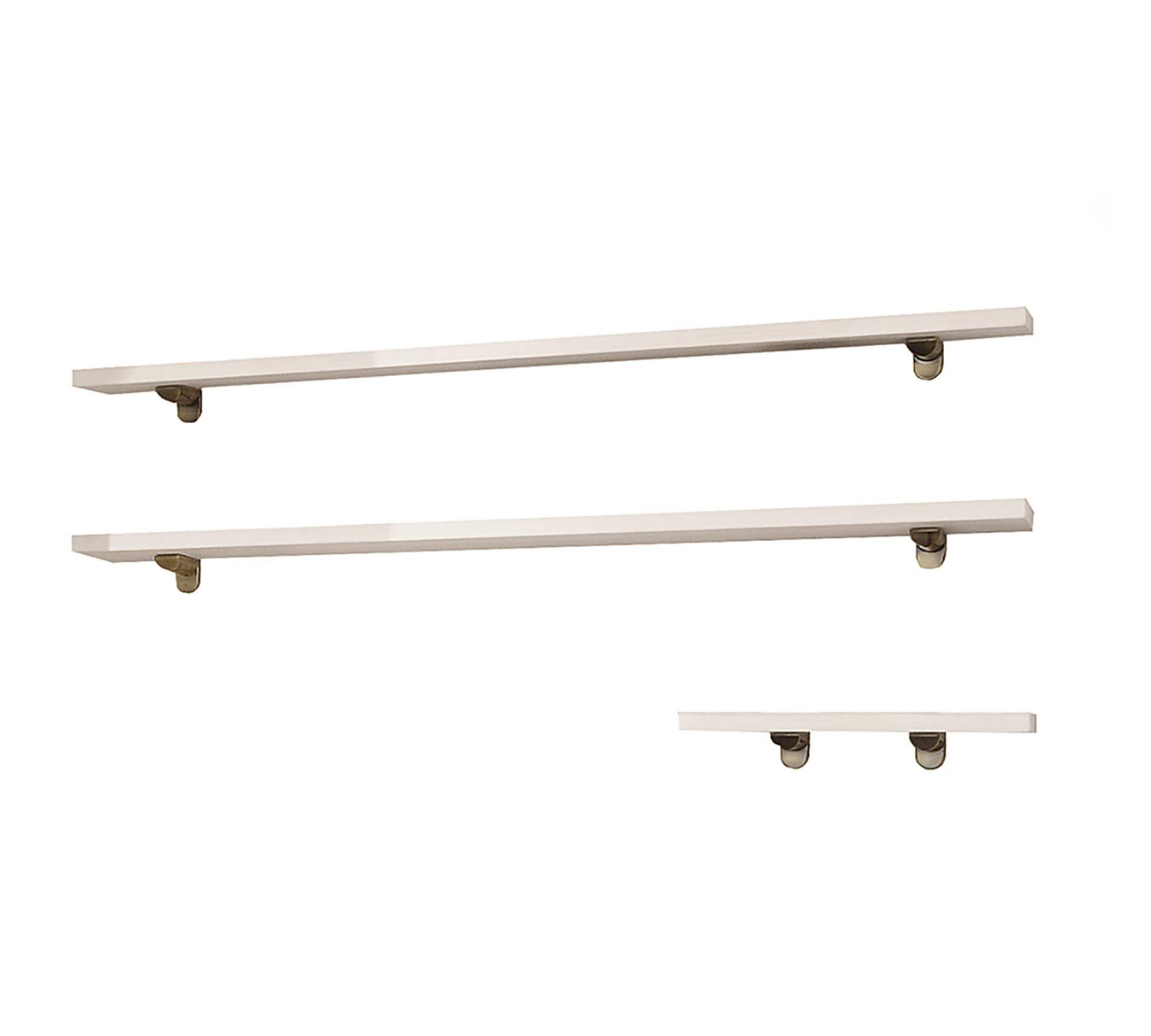 Wandboard Pinie Massivholz Creme 80 cm 0