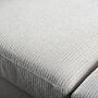 Sofa 3-Sitzer Chaiselongue Rechts Links Stoff Beige 8