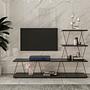 Ilgaz Lowboard Wood Veneer Anthracite 1