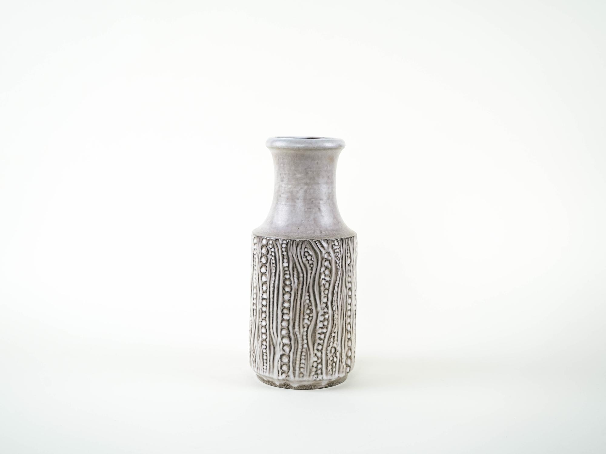 Keramikvase 1970er Jahre 2