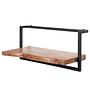 Kaawo I Wall Shelf Acacia Metal Black 0