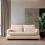 River 2-Sitzer Sofa Creme 1