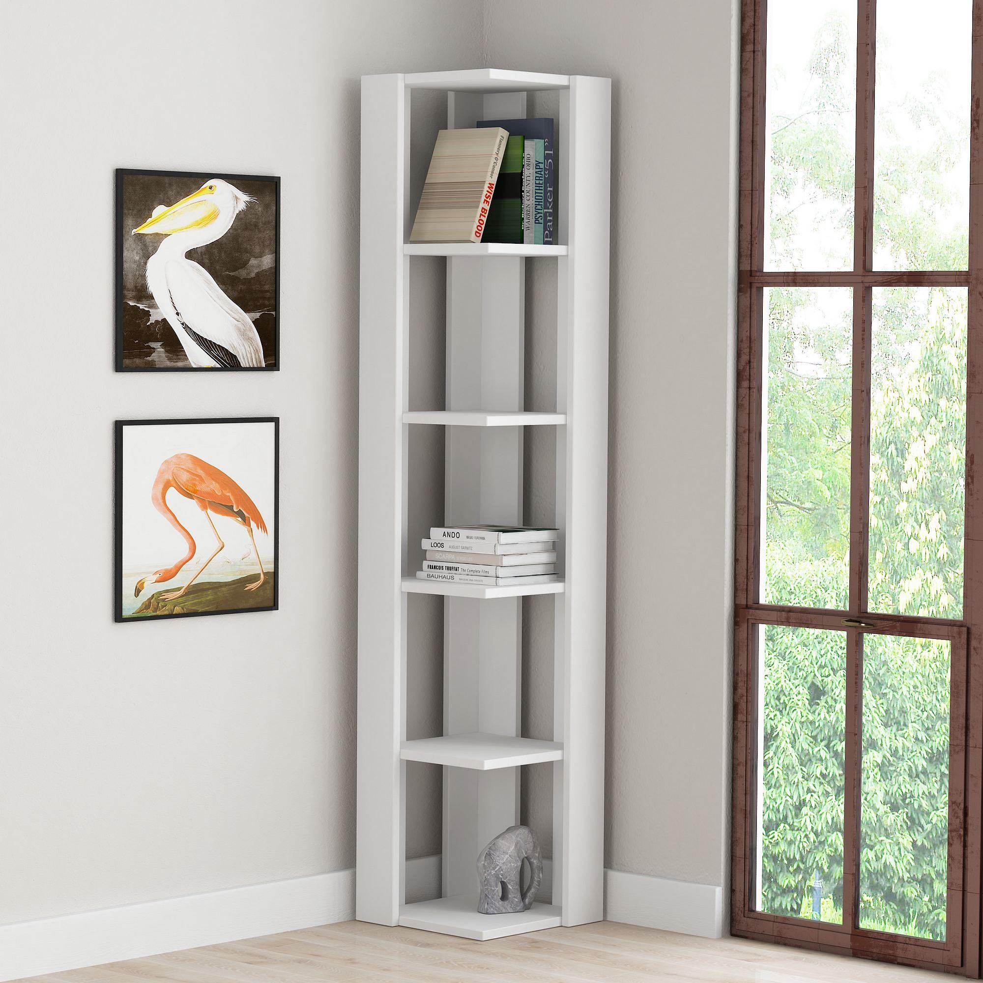 Nati Corner Shelf White 0