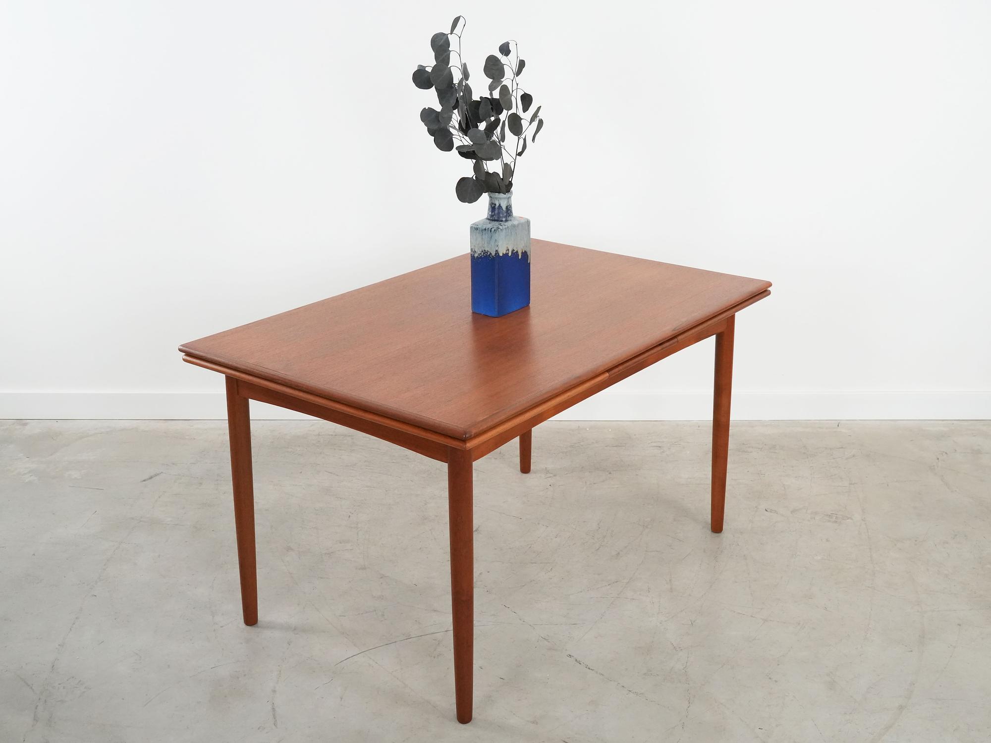 Dining table teak 1970s 4