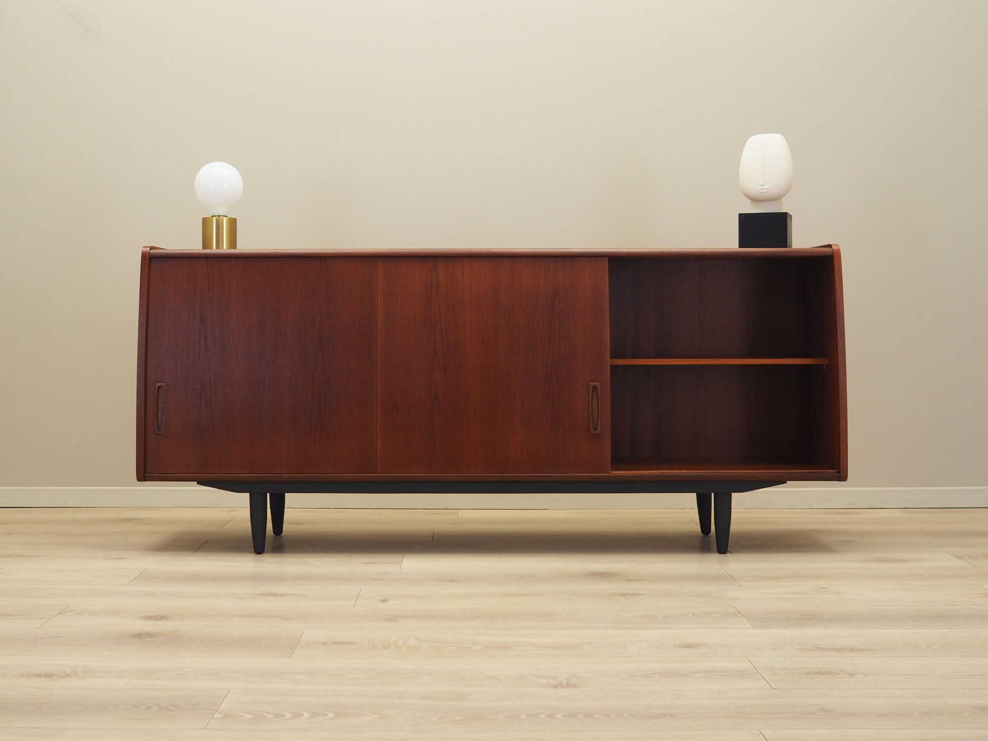 Sideboard Teakholz Braun 1970er Jahre 2