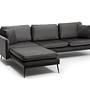Reya Corner Sofa Charcoal 7