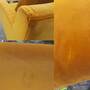 Astha Sofa 3-Sitzer Velours Matt Amber  9