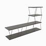 Ilgaz Lowboard Wood Veneer Anthracite 2