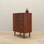 Vintage chest of drawers walnut wood brown 1970s 2