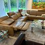Corner Sofa Leather Beige 2