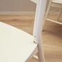 4x Dining chair Beech 1970s 6