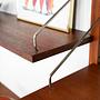 Teak Wood Shelf 1960s 12
