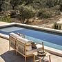 NOA Sofa 2-seater Teak-Rope Artichoke2x NOA Cushion Lounge-Chair 1-seater sand 1