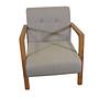 Kemer Sessel Holzfurnier Cream 5