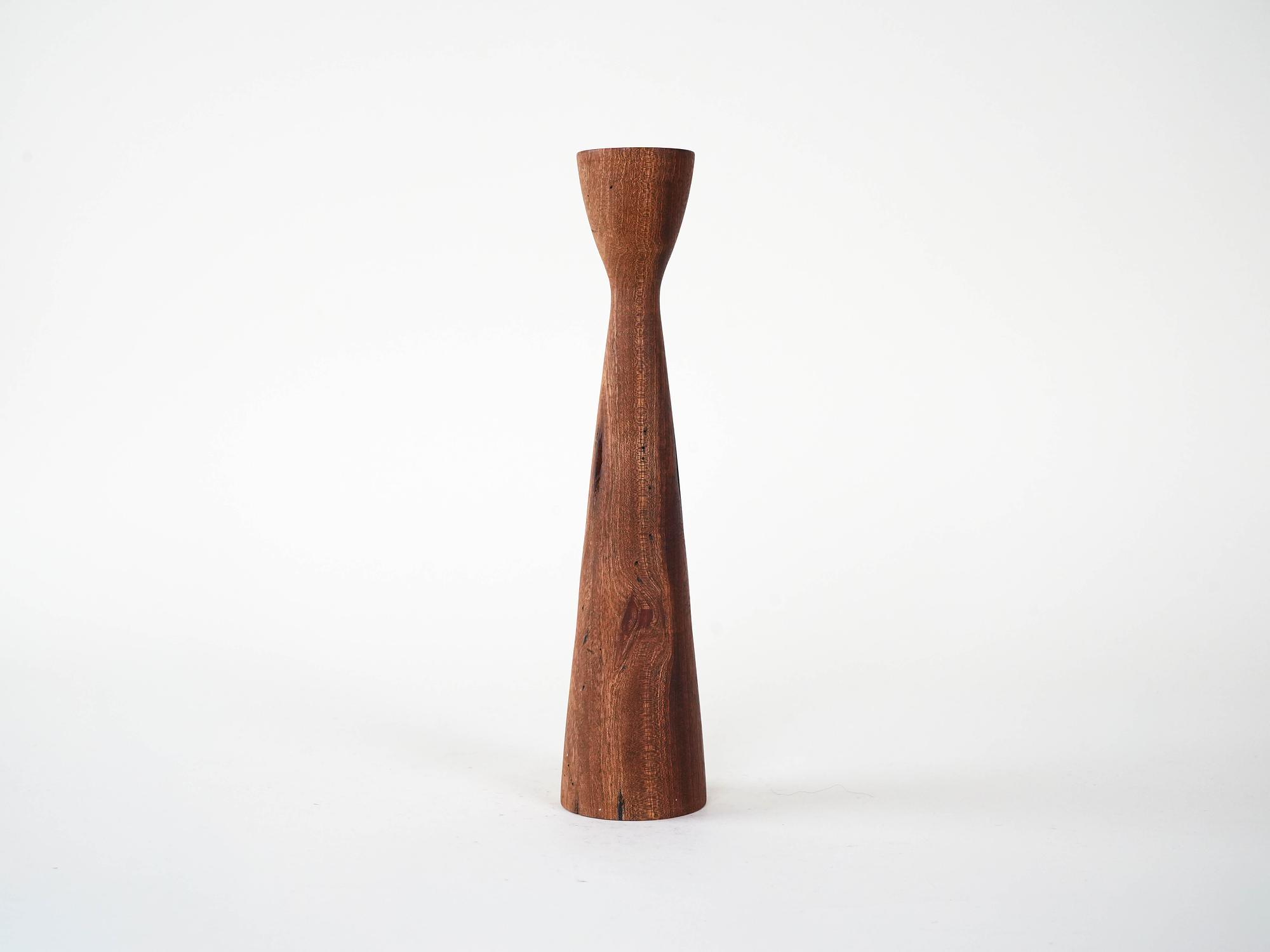 Teak Candlestick 1960s 2