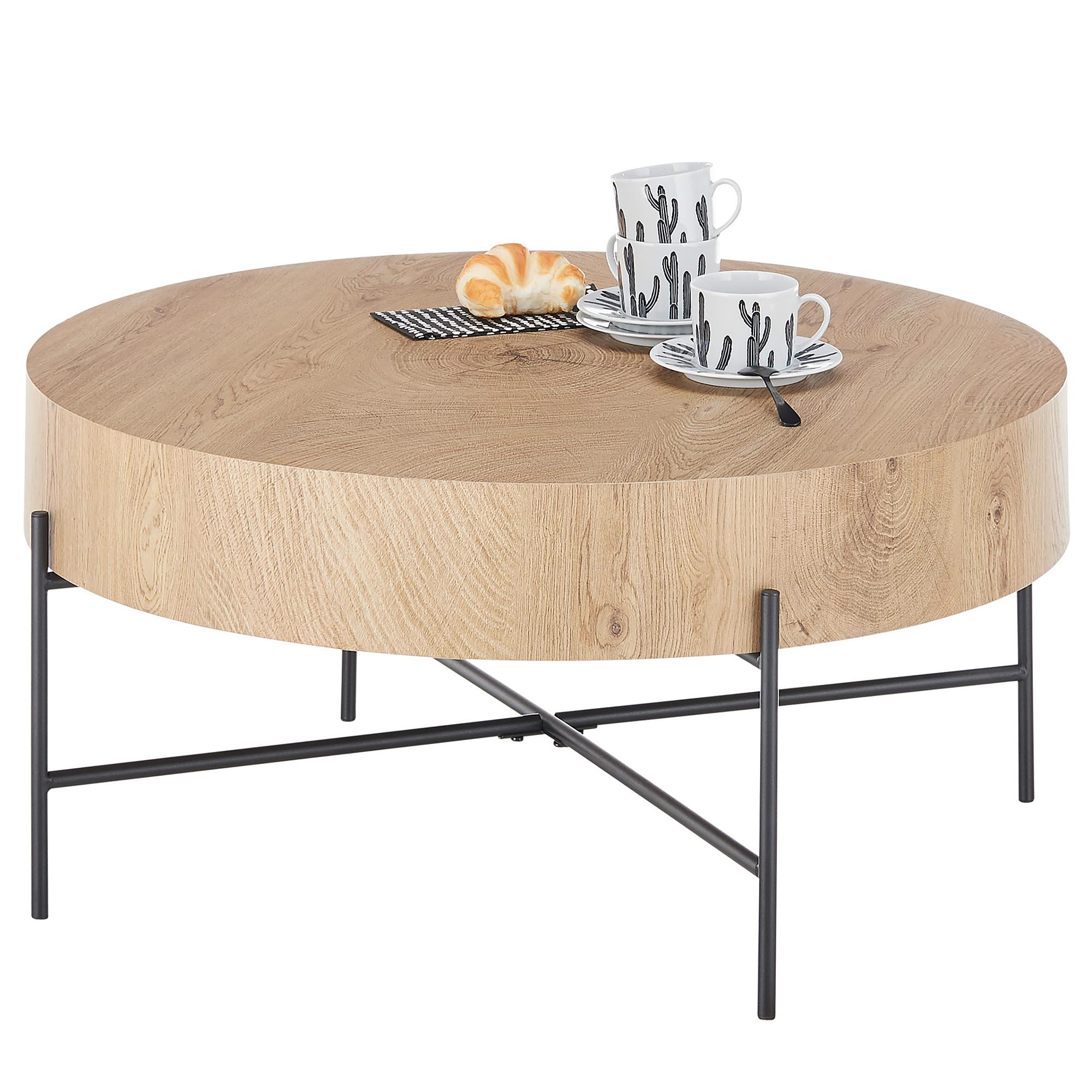 Taynard Couchtisch Eiche 80cm 3