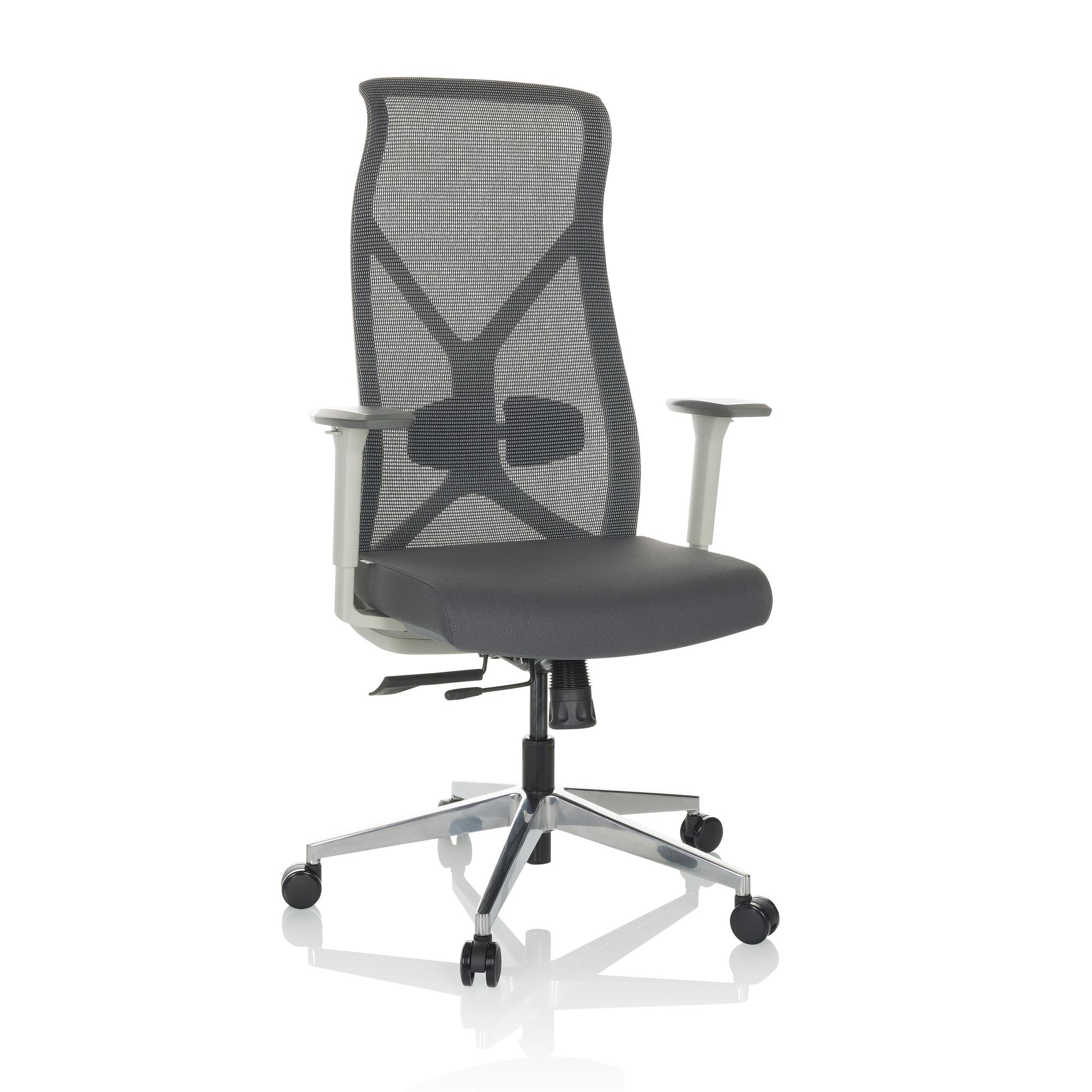 AZURRO WEISS Bürostuhl Netzstoff Grau 0