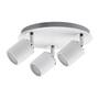 3-light adjustable ceiling light White 1