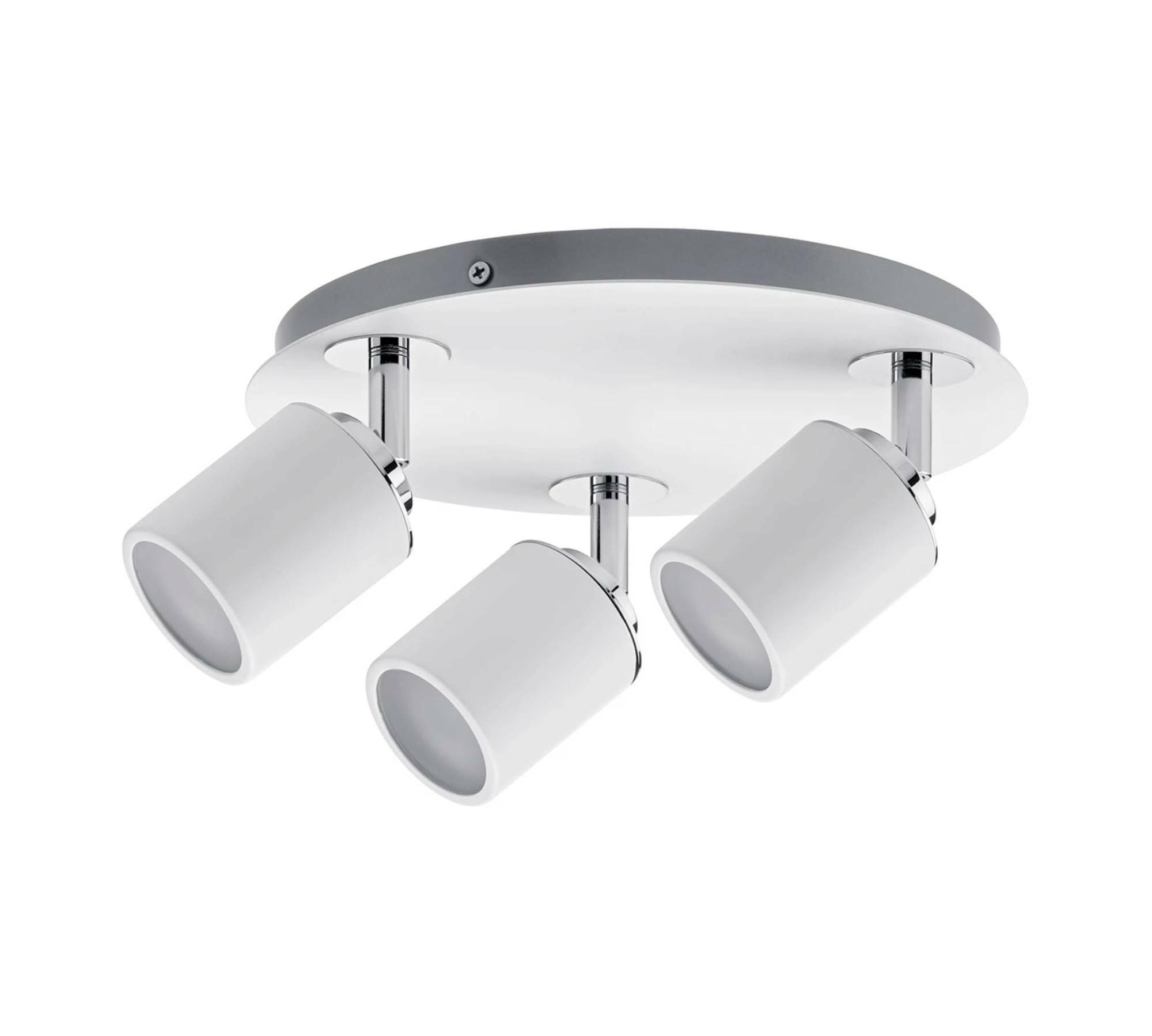 3-light adjustable ceiling light White 1