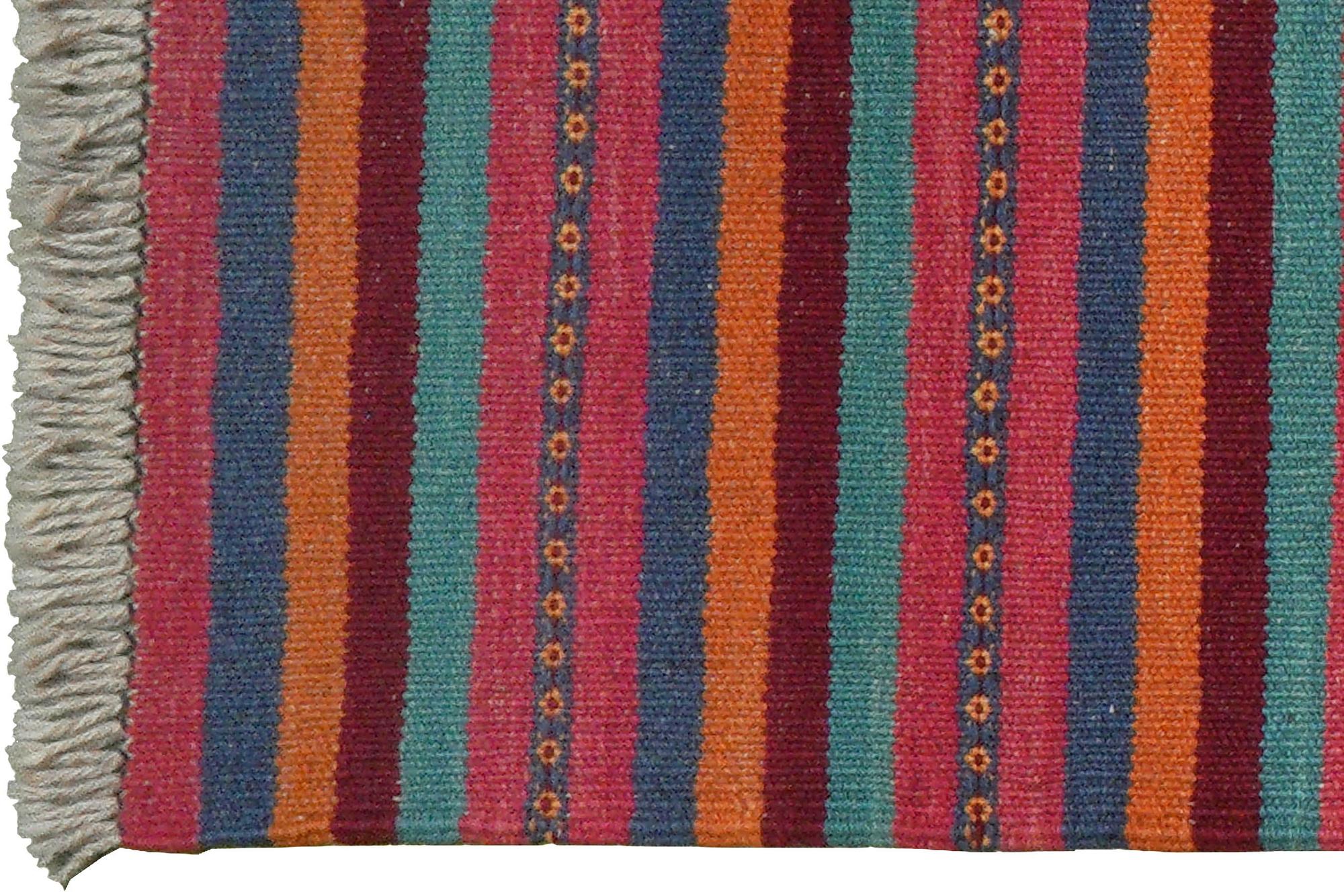 Kilim Gashgai Teppich Mehrfarbig 1