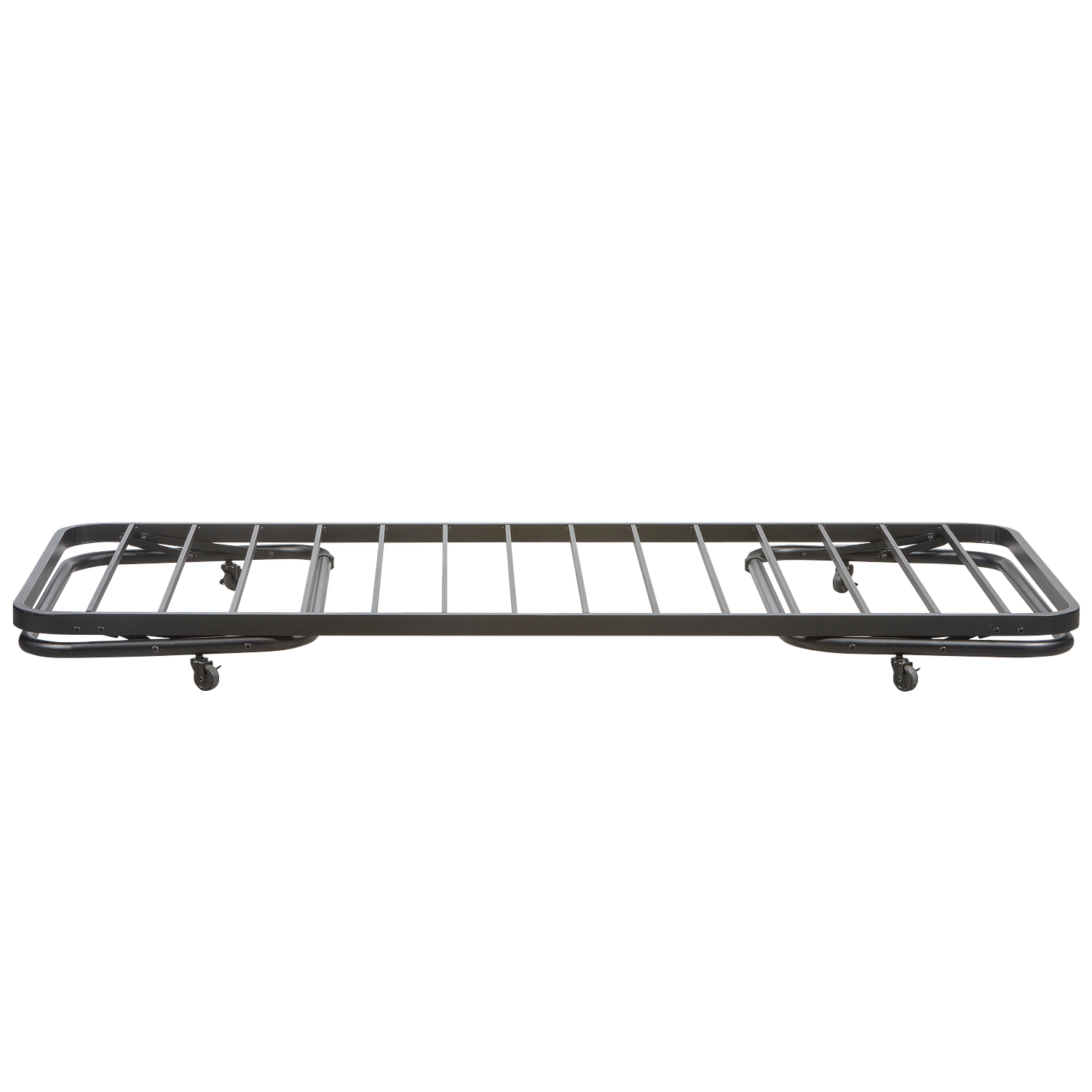 LUCY Single bed frame Metal Black 90x200cm 5