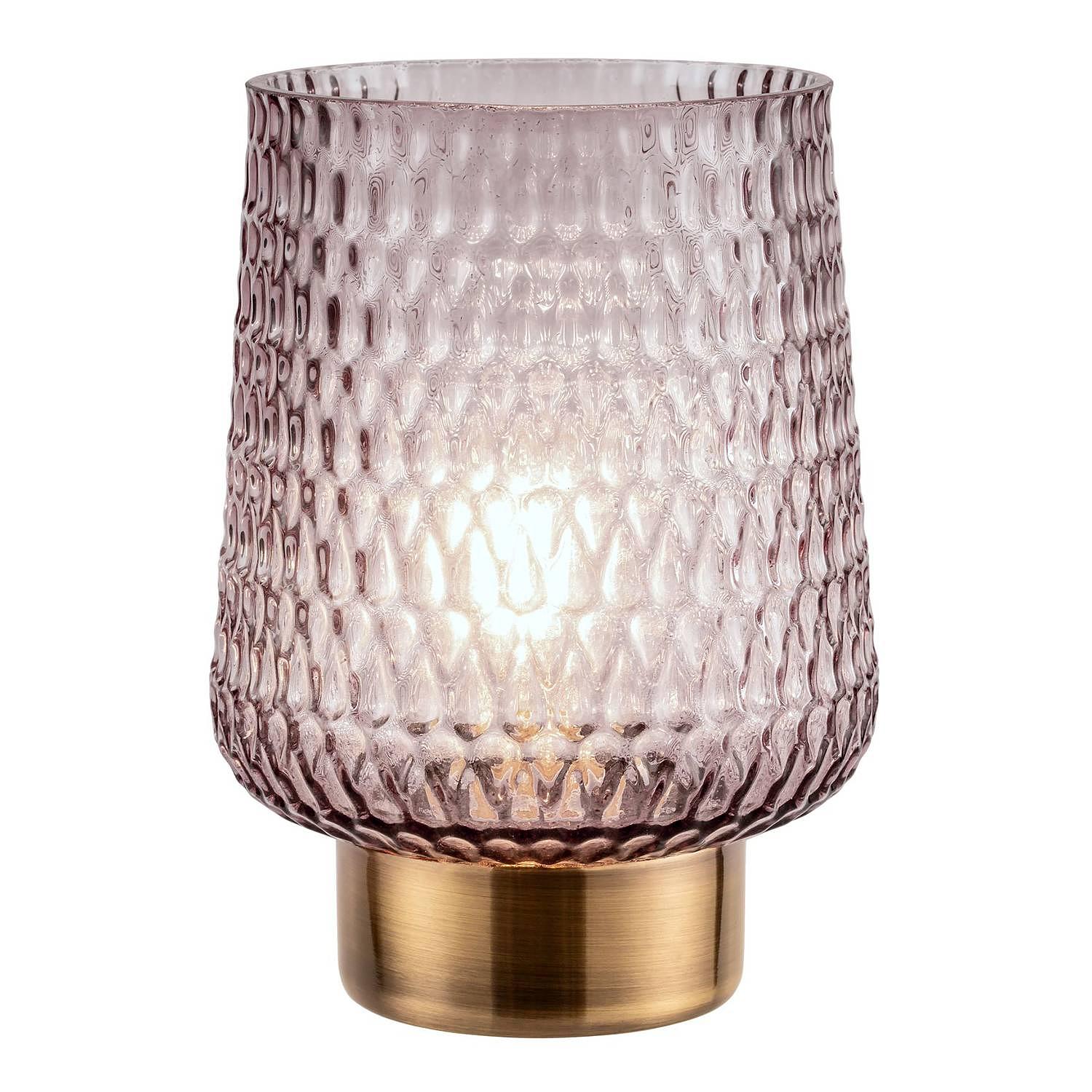 LED-Tischleuchte Braun 1