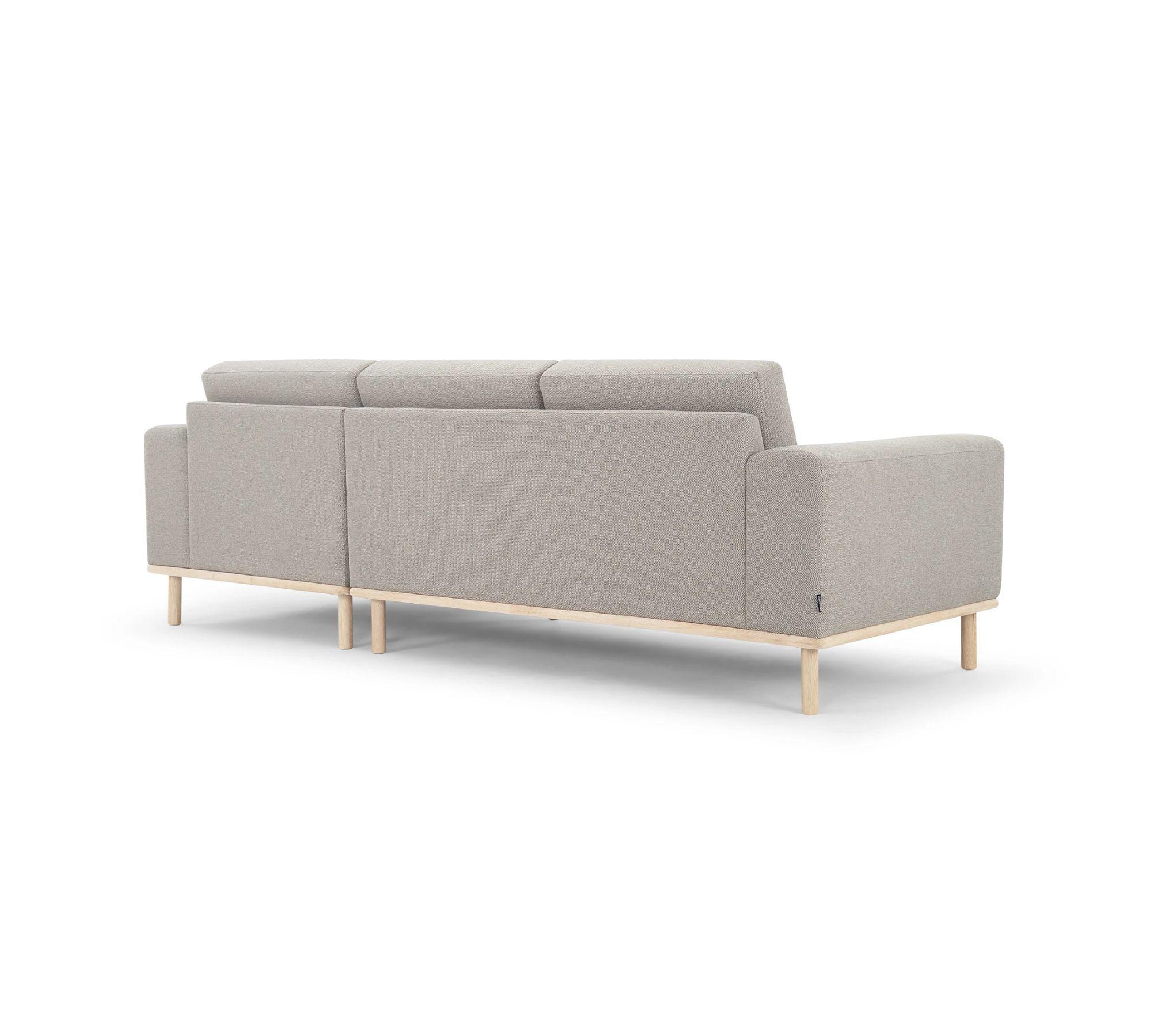 Vilmar Sofa mit Récamiere Rechts Agnes Brown 2