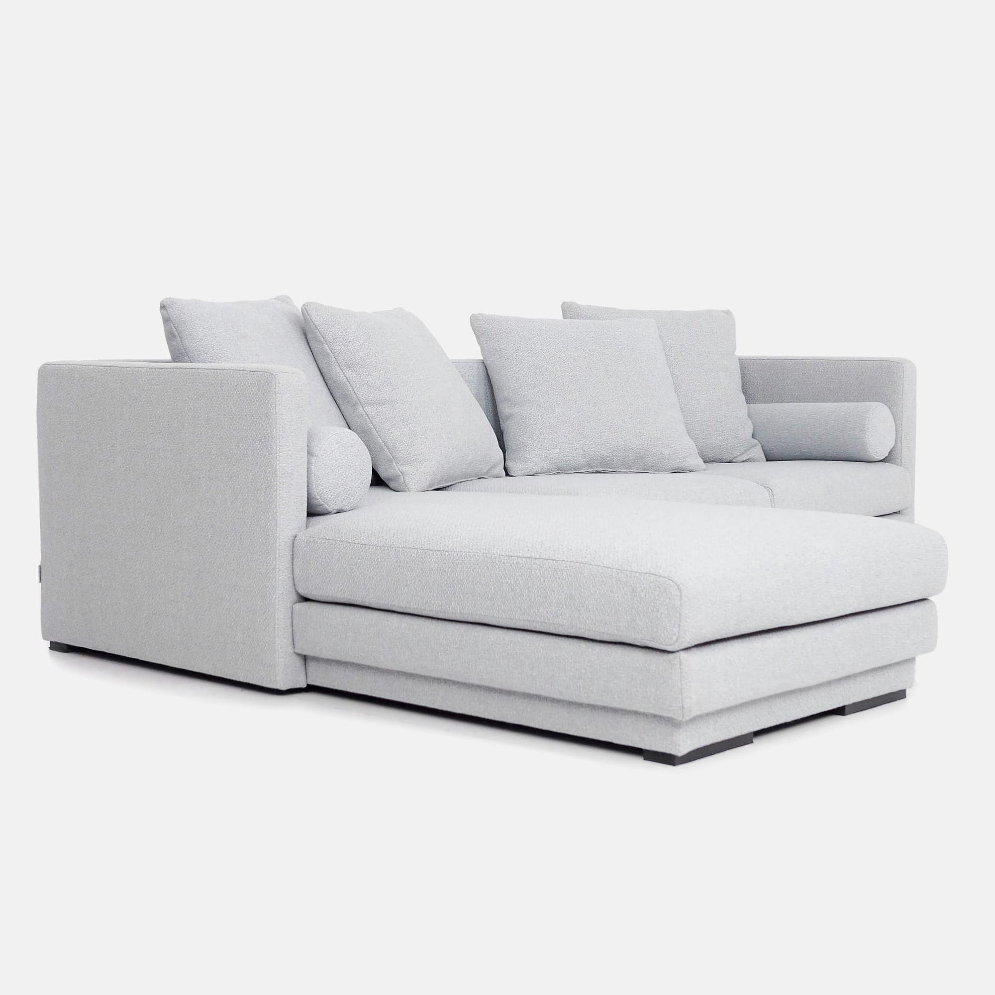 Malmo corner sofa 3-seater dove grey 5