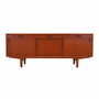 Vintage Sideboard Teakholz Braun 1960er Jahre 0