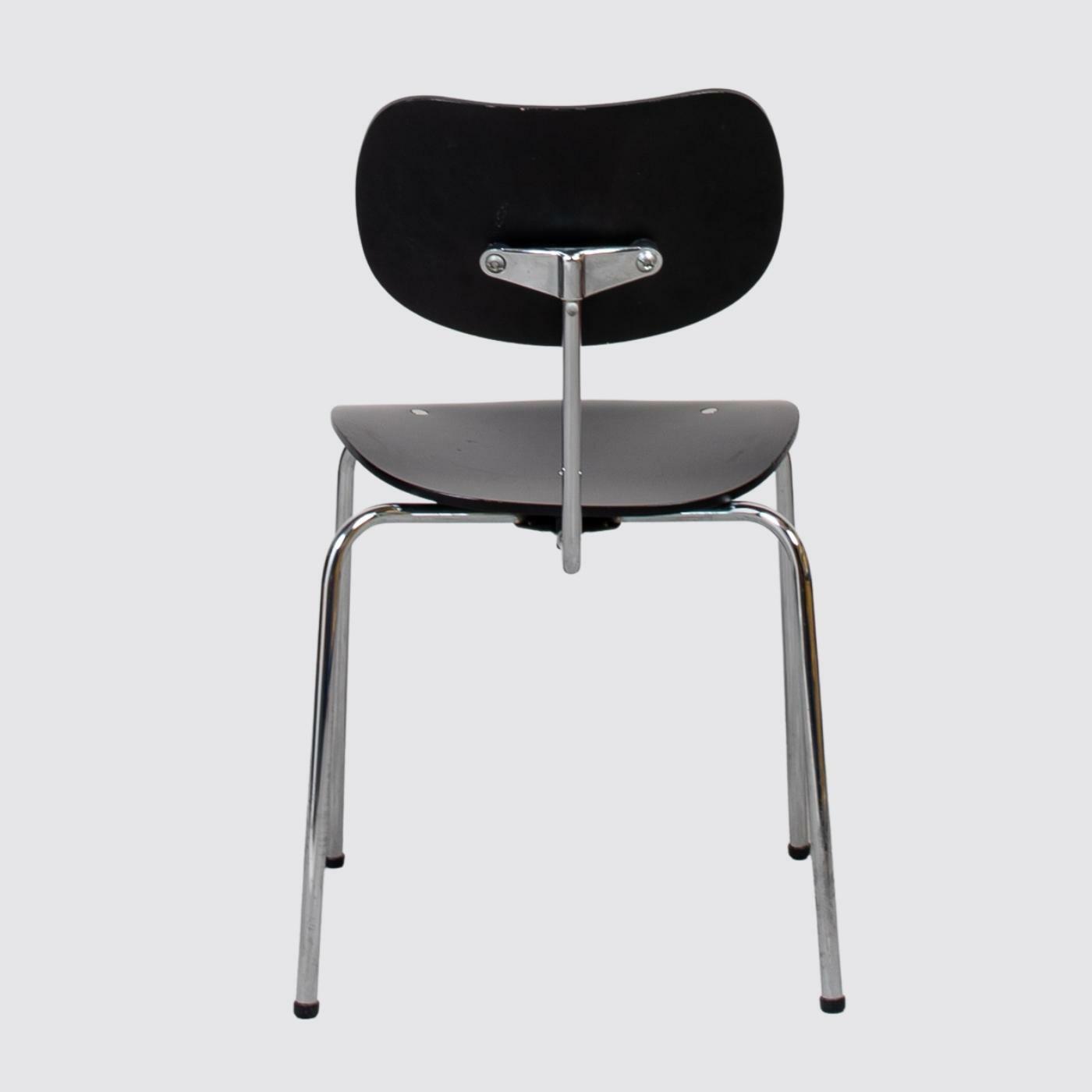 Wilde&Spieth Eiermann SE 68 Stuhl Schwarz 3