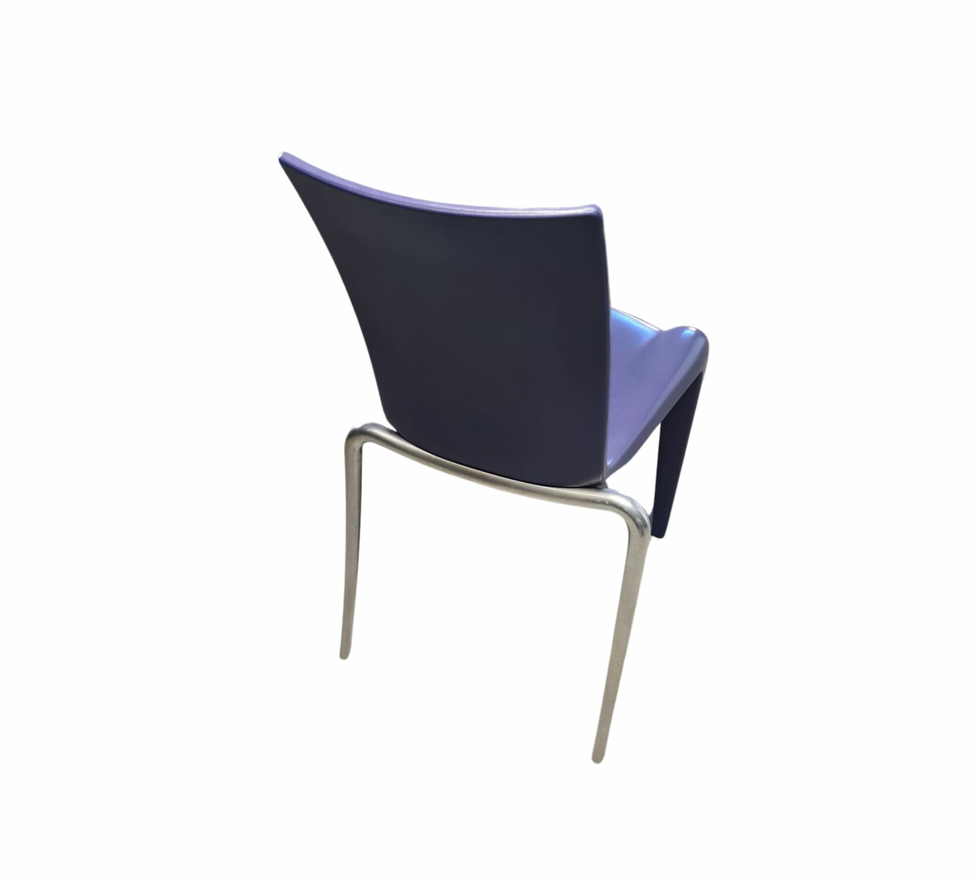 4x Louis 20 Stuhl by Philipp Starck Kunststoff Violett 2