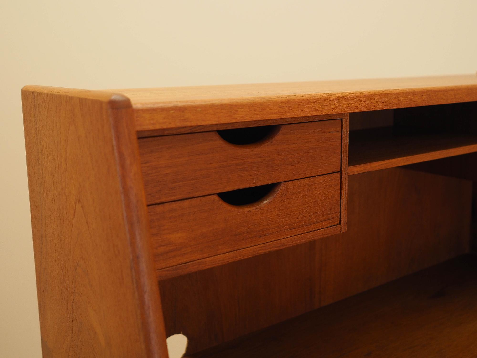 Teak-Sekretär 1960er Jahre  14