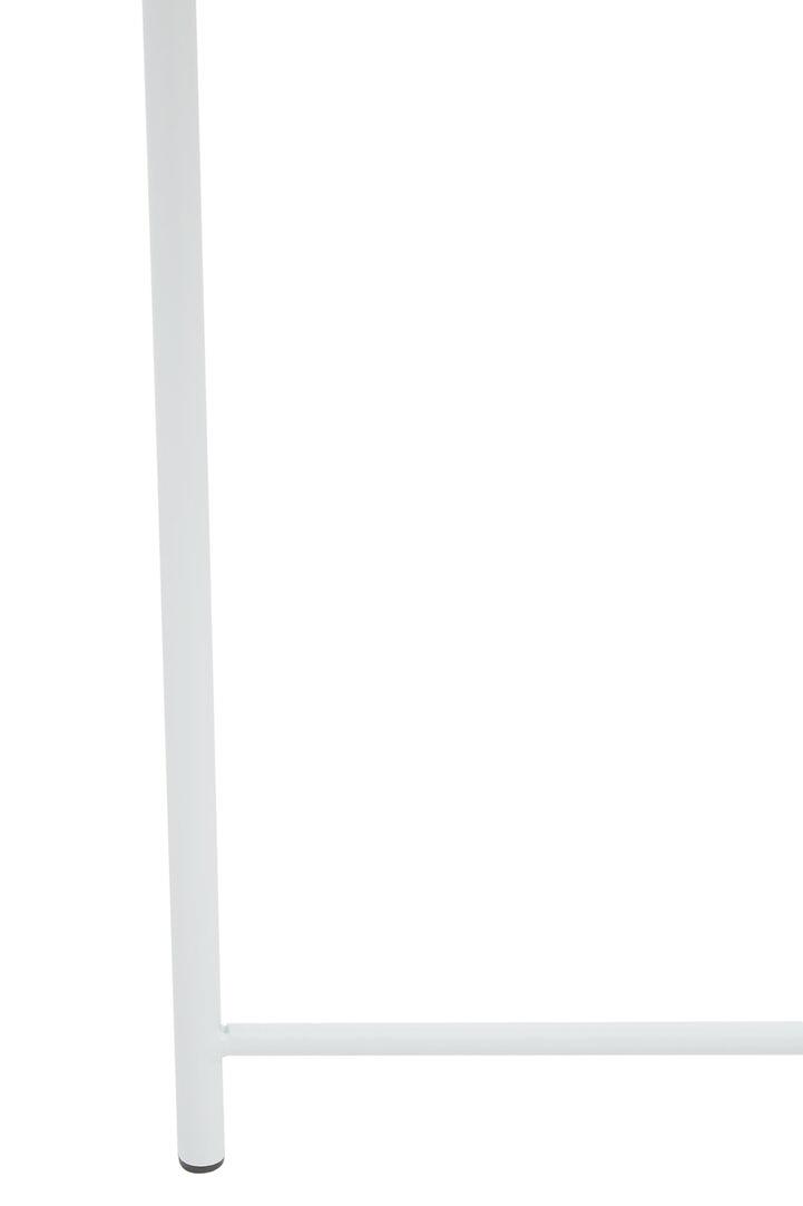 Acero Tavolino rotondo metallo bianco 7