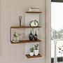 Cambel Wall Shelf Wood Veneer White 0