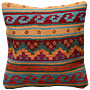 Kilim Kissenbezug Braun 0