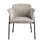 Dining chair Textile Grey 1