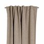Vorhang Webstoff Beige 1