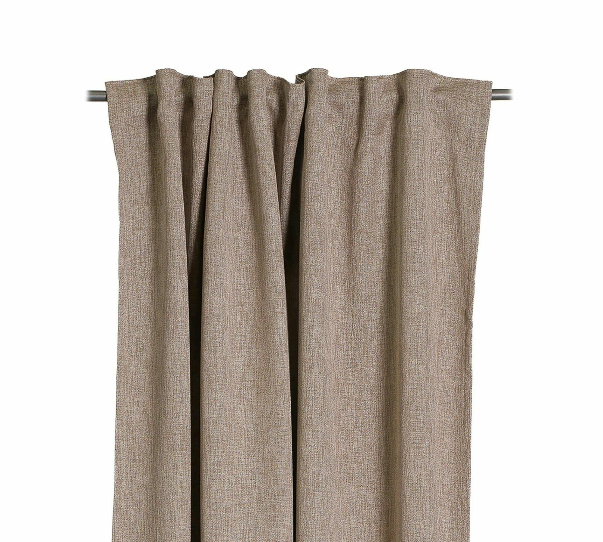 Vorhang Webstoff Beige 1