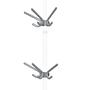Garderobenhaken Herkules (2er-Set) Grau 0