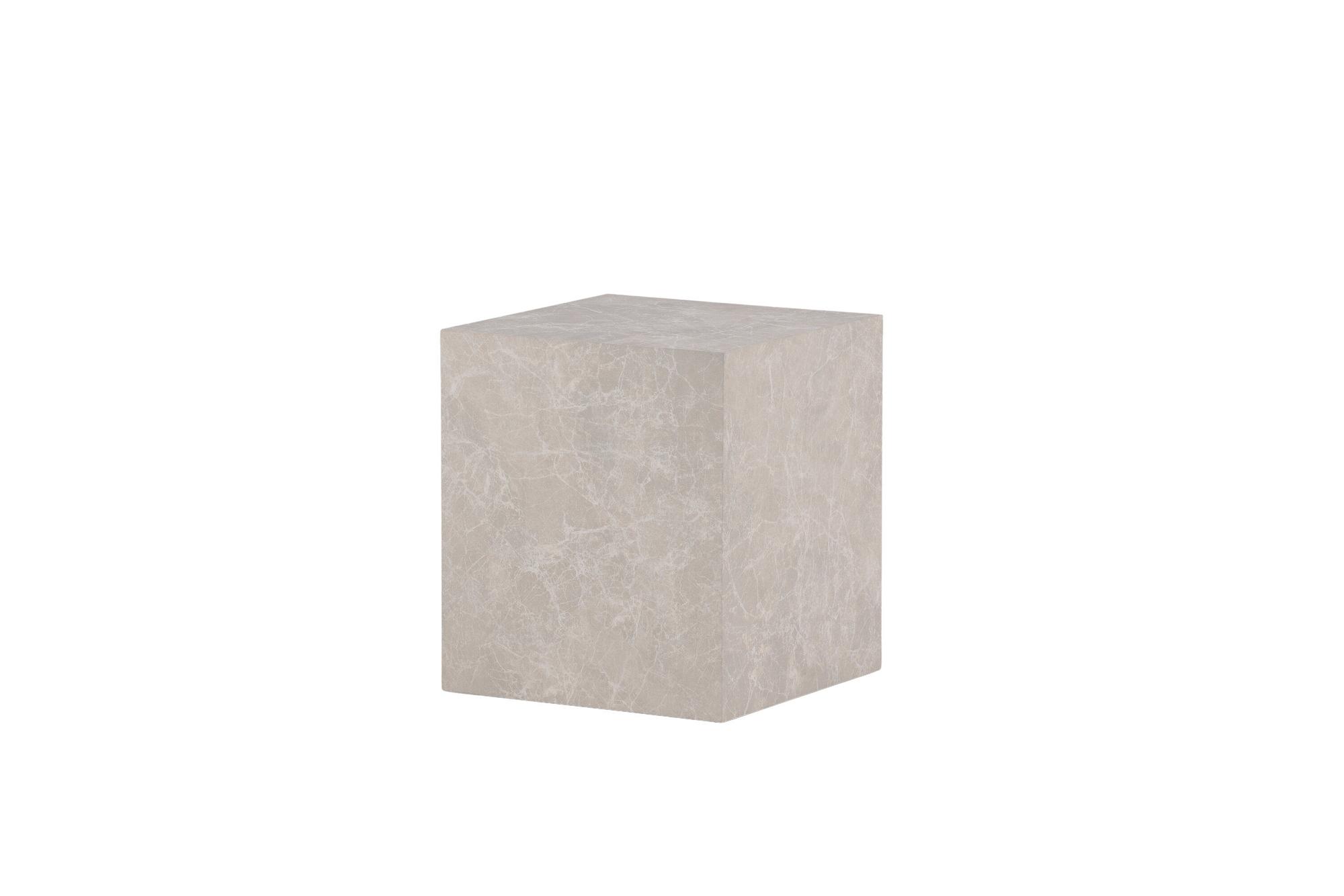 York High Coffee table Marble look MDF Beige 4