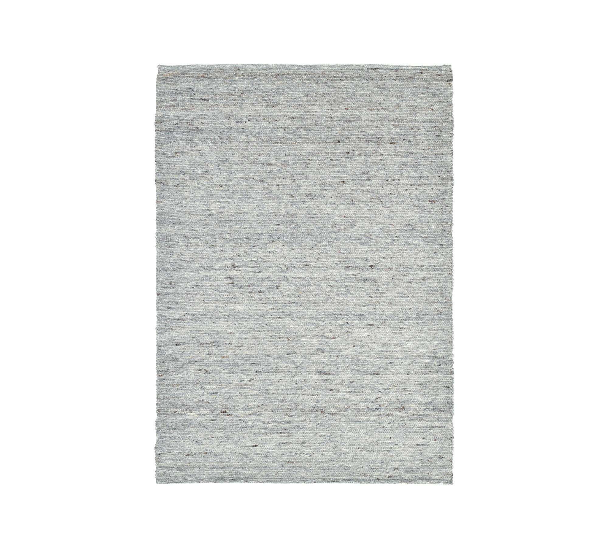 Teppich Schurwolle Grau 70 x 140 cm 0