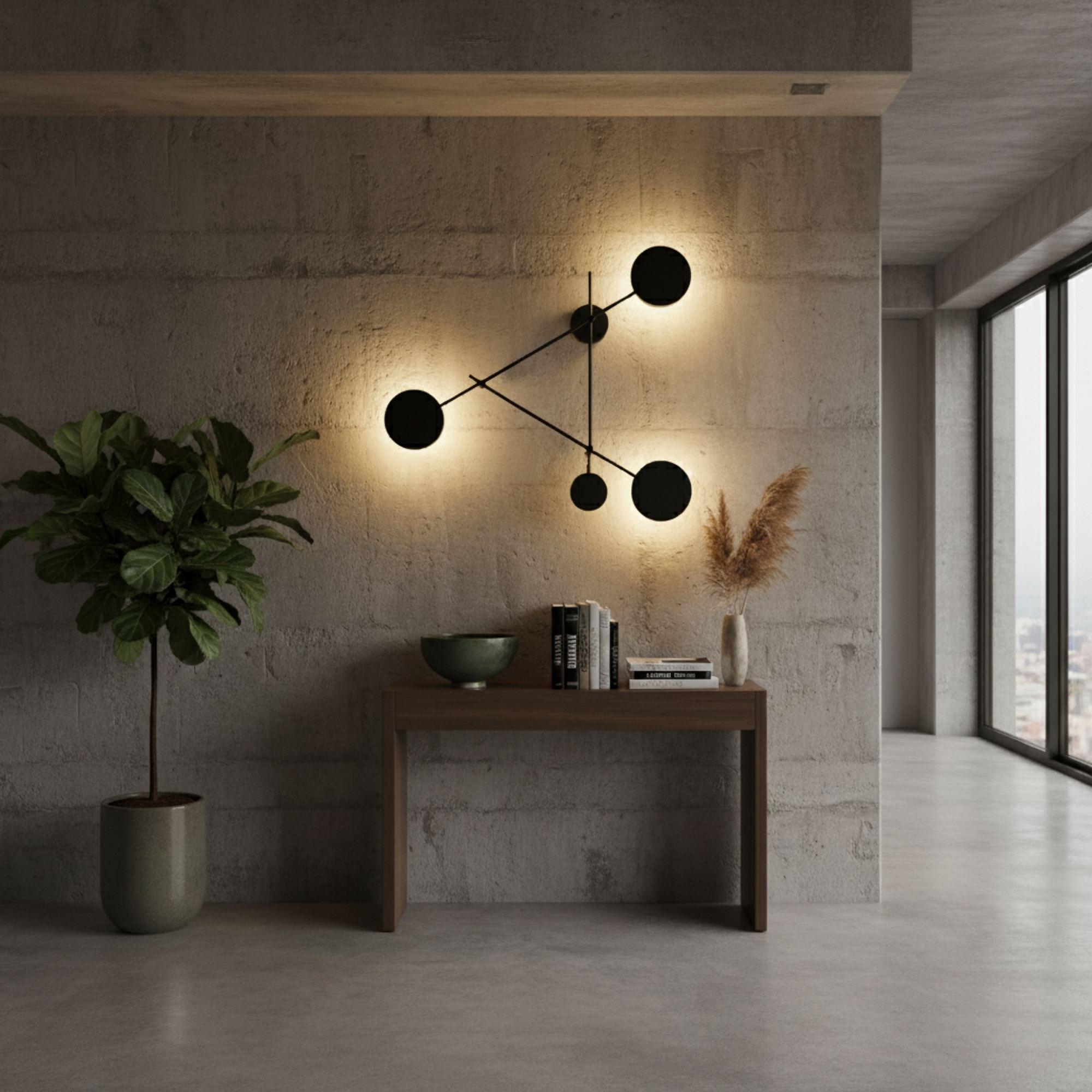 Ledos Wall Lamp Metal Black 3