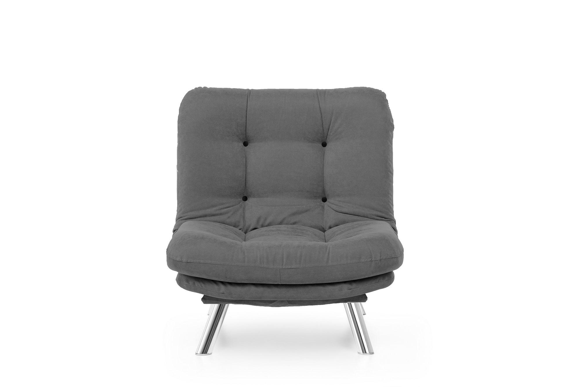 Misa Sofa 1-Sitzer Grau 3