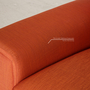 Sofa 2-Sitzer Stoff Orange 4