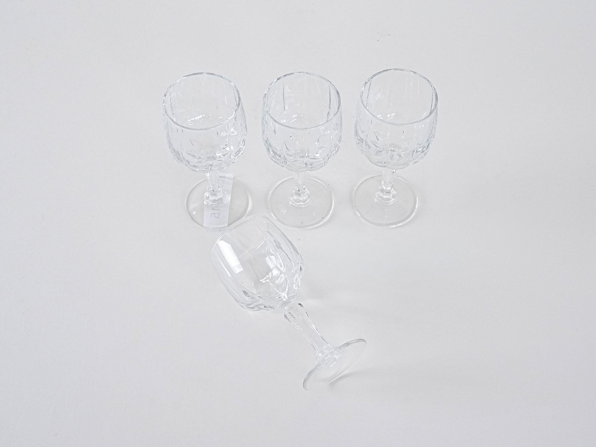 4x Gläser Transparent 5